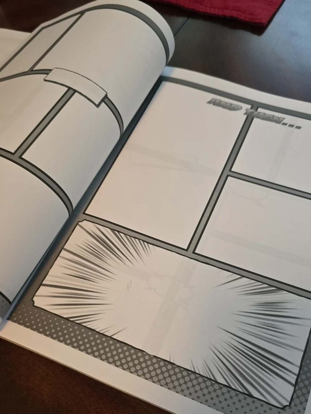 Discounted - Condition Good - Create Your Own Comic Book Notebook - Paperback